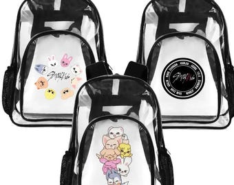 Kpop Straykids Backpack USB Stray Kids Backpack Backpack