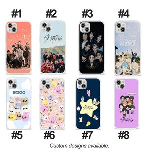 Stray Kids - SKZOO Handyhüllen - iPhone & Samsung Handyhüllen - Viele Möglichkeiten! Gerne auch Spezialanfertigungen mit deinem Lieblingsfoto!