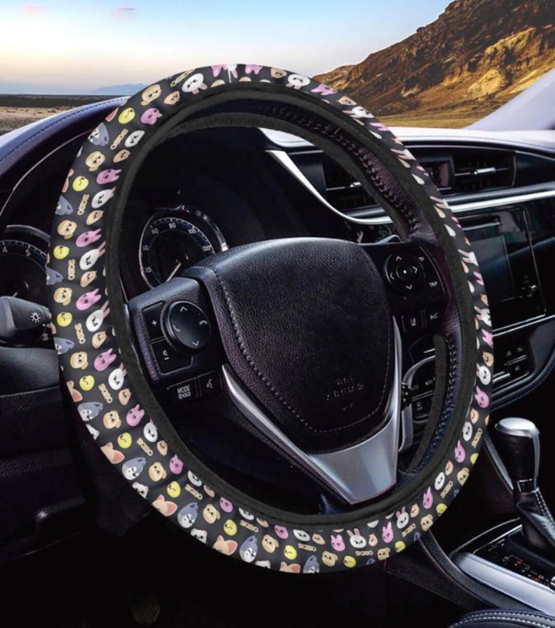 Stray Kids SKZOO Steering Wheel Cover - SKZOO Pattern