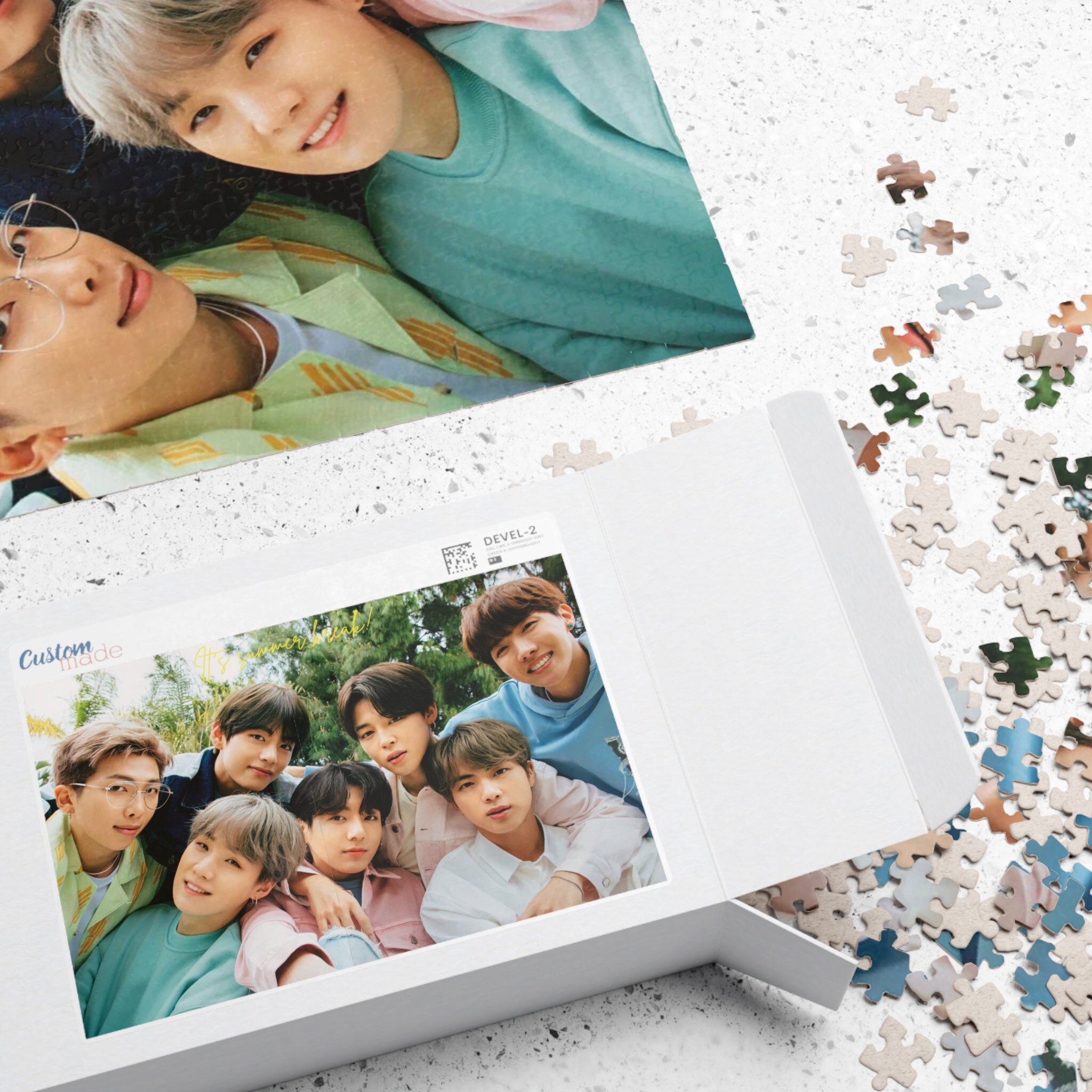 BTS Summer Break Jigsaw Puzzle 110, 252, 500 or 1014 Pcs Bt21 Puzzle