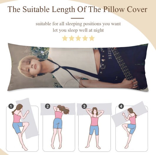 BTS Jimin Muse Full Body Pillow Case 3 Sizes Bts Jimin Full