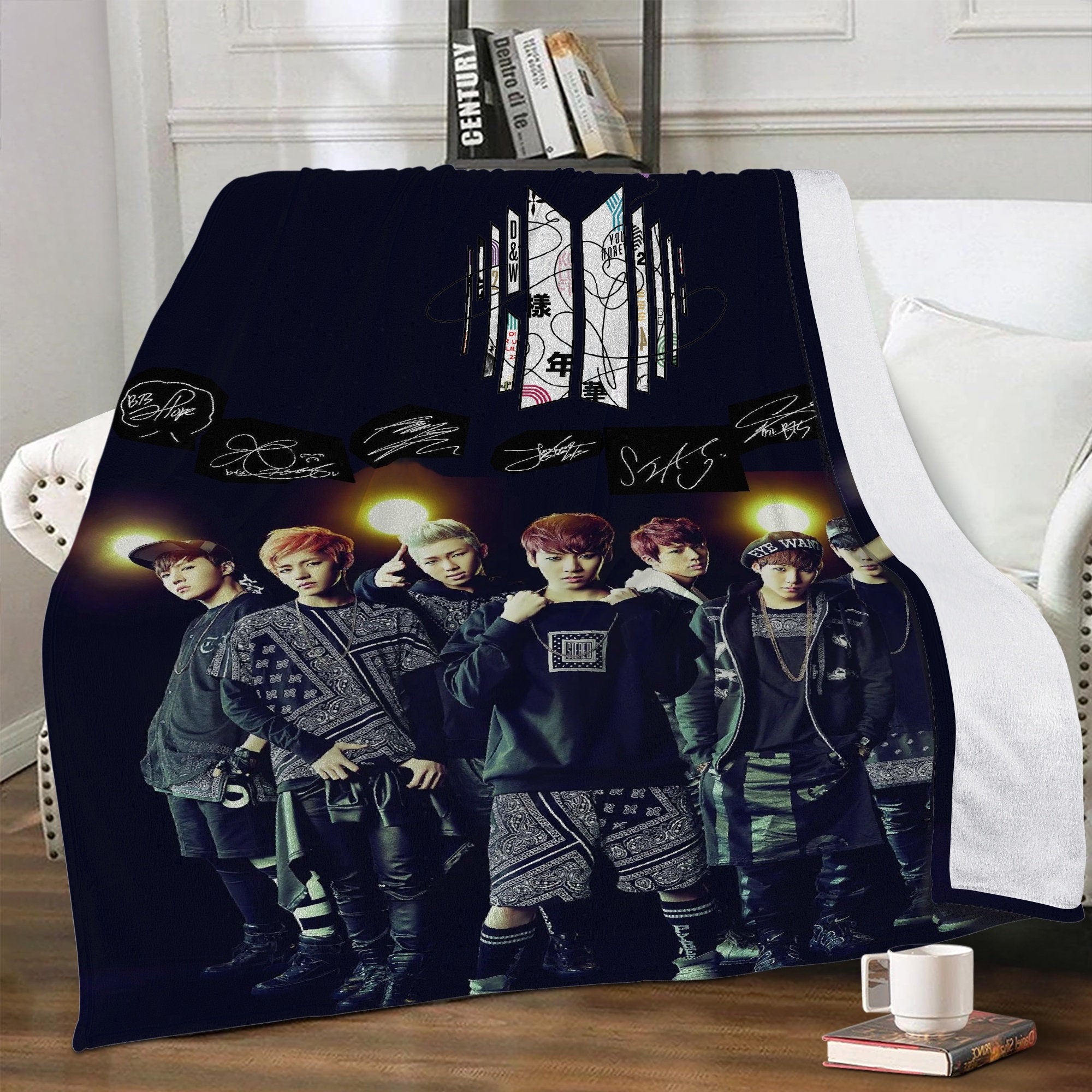 Bts Blanket - Etsy