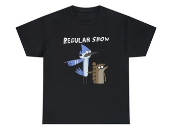 Regular Show T-Shirt, Mordecai and Rigby T-Shirt,  Unisex T-Shirt