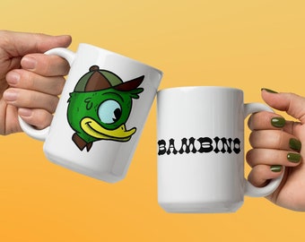 Cartoon Mallard Duck Mug