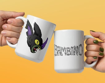Cartoon Vampire Bat Mug | Bambino