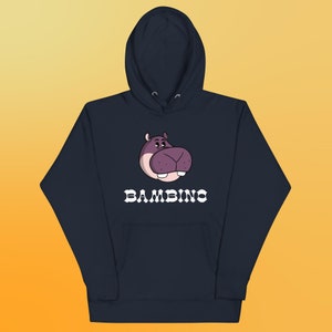 Sudadera con capucha de hipopótamo de dibujos animados / Bambino