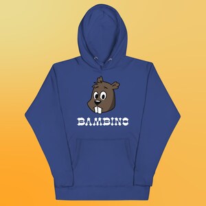Sudadera con capucha de castor de dibujos animados / Bambino