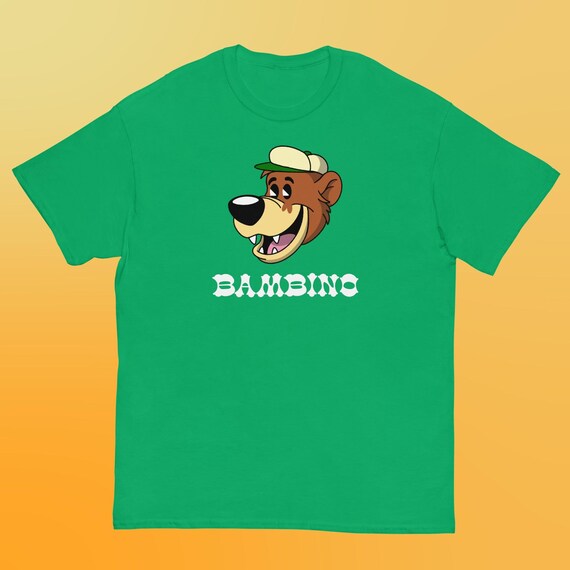 Cartoon Brown Bear Shirt Bambino