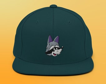 Chapeau Snapback Raton Laveur Trash Panda Cartoon