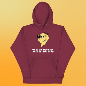 Sudadera con capucha para perro Golden Retriever de dibujos animados / Bambino