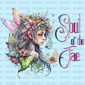 Seele der Feen ~ Fee PNG - Sublimation - Schmetterling - Tasse - Tasche - digitales Bild - T-Shirt - Kissen