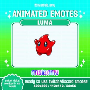 Animated Rainbow Luma Emote