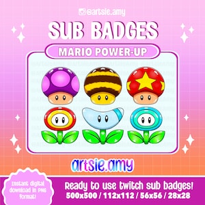 Distintivi secondari di Mario Powerup