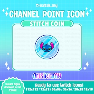 Stitch Coin Channel Point Icon