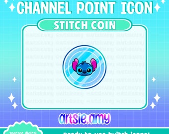 Stitch Coin Channel Point Icon