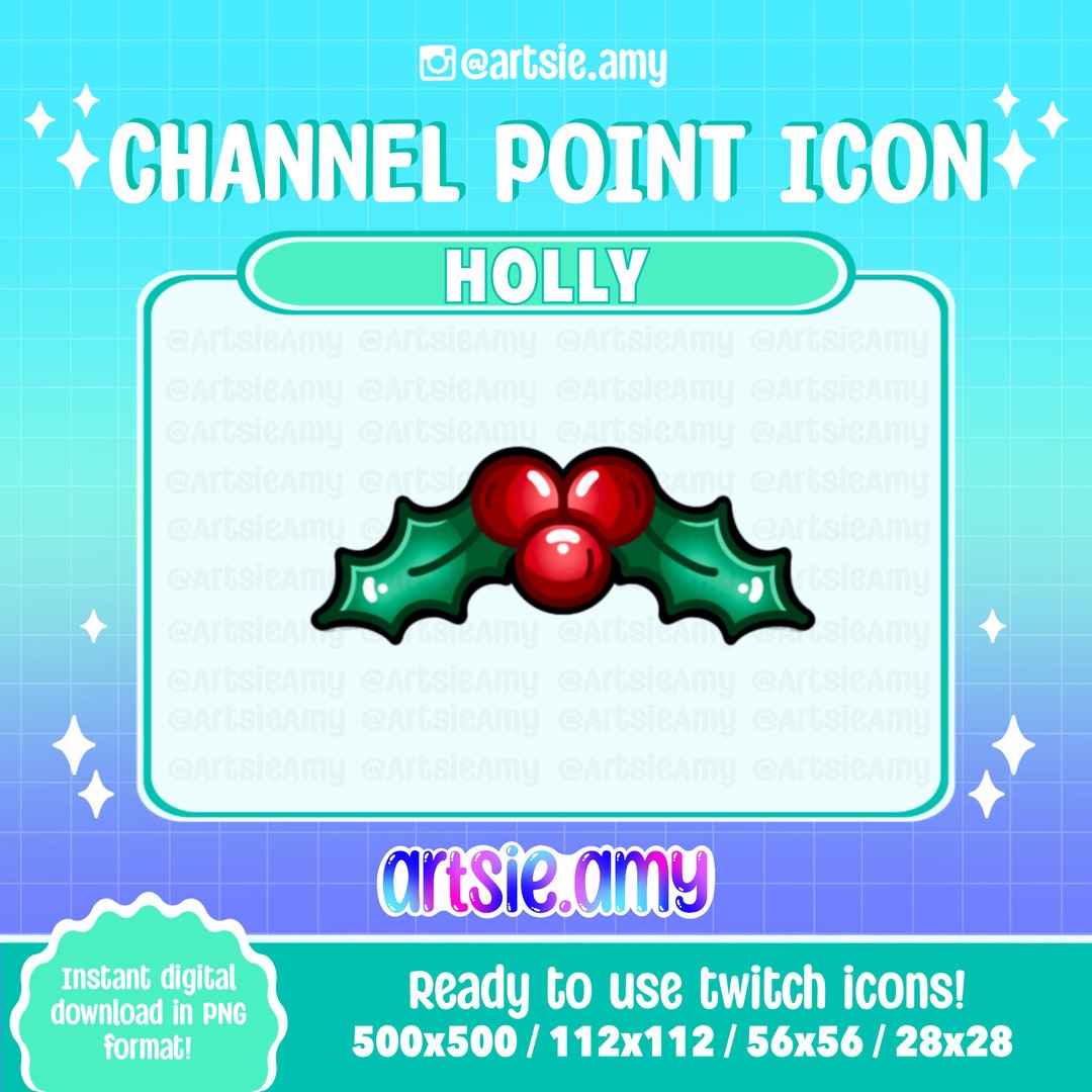 Holly Channel Point Icon - Etsy