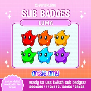 Luma Sub Badges