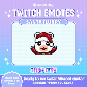 Santa Flurry Emote
