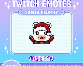 Santa Flurry Emote
