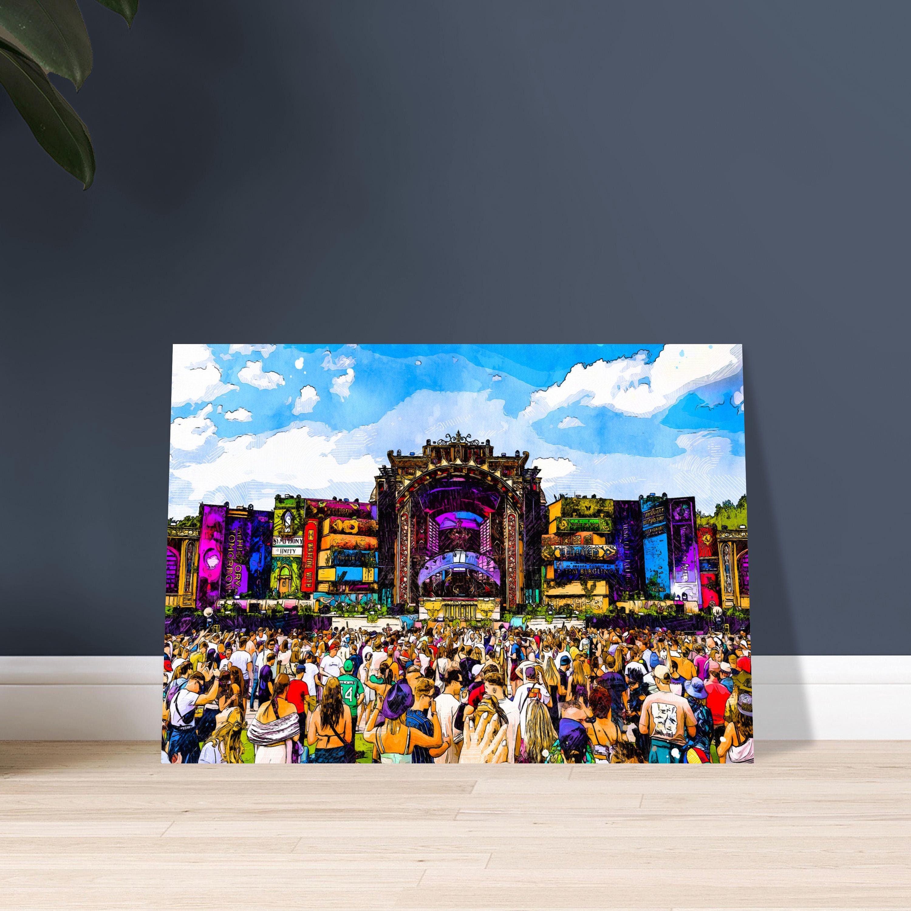 Bougie Baobab Tomorrowland 2025 - Le Courtil Décoration