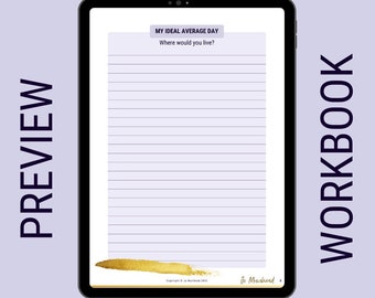 Creating My Ideal Average Day Workbook