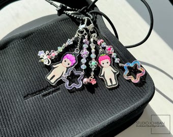 Sonny Angel Beaded Keychain: Fruit Series Bag Charm