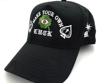 Make Your Own Luck SnapBack / Luck / Hustle / Clover
