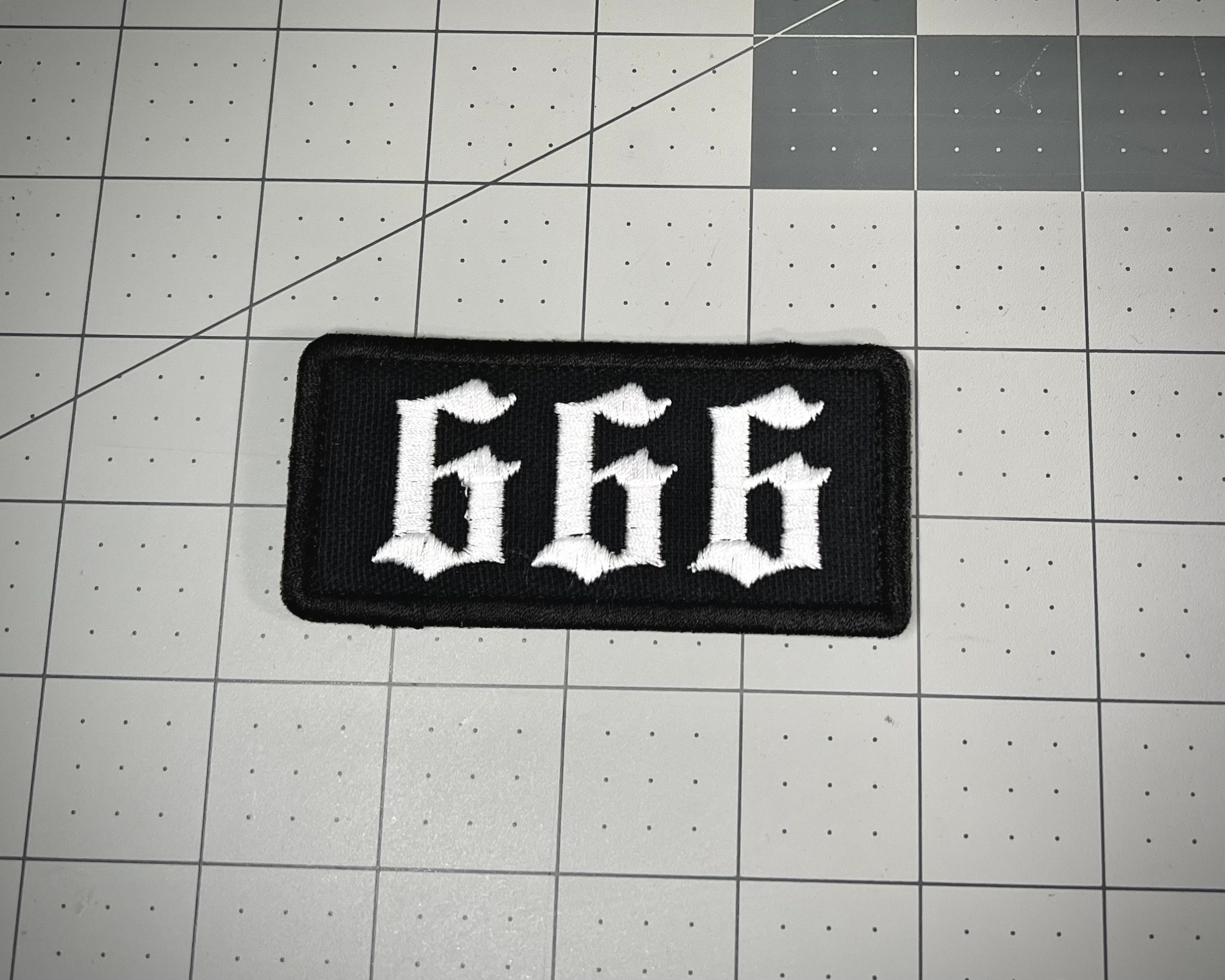 Kreepsville 666 Arch 666% Evil Patch Horror Embroidered On Iron