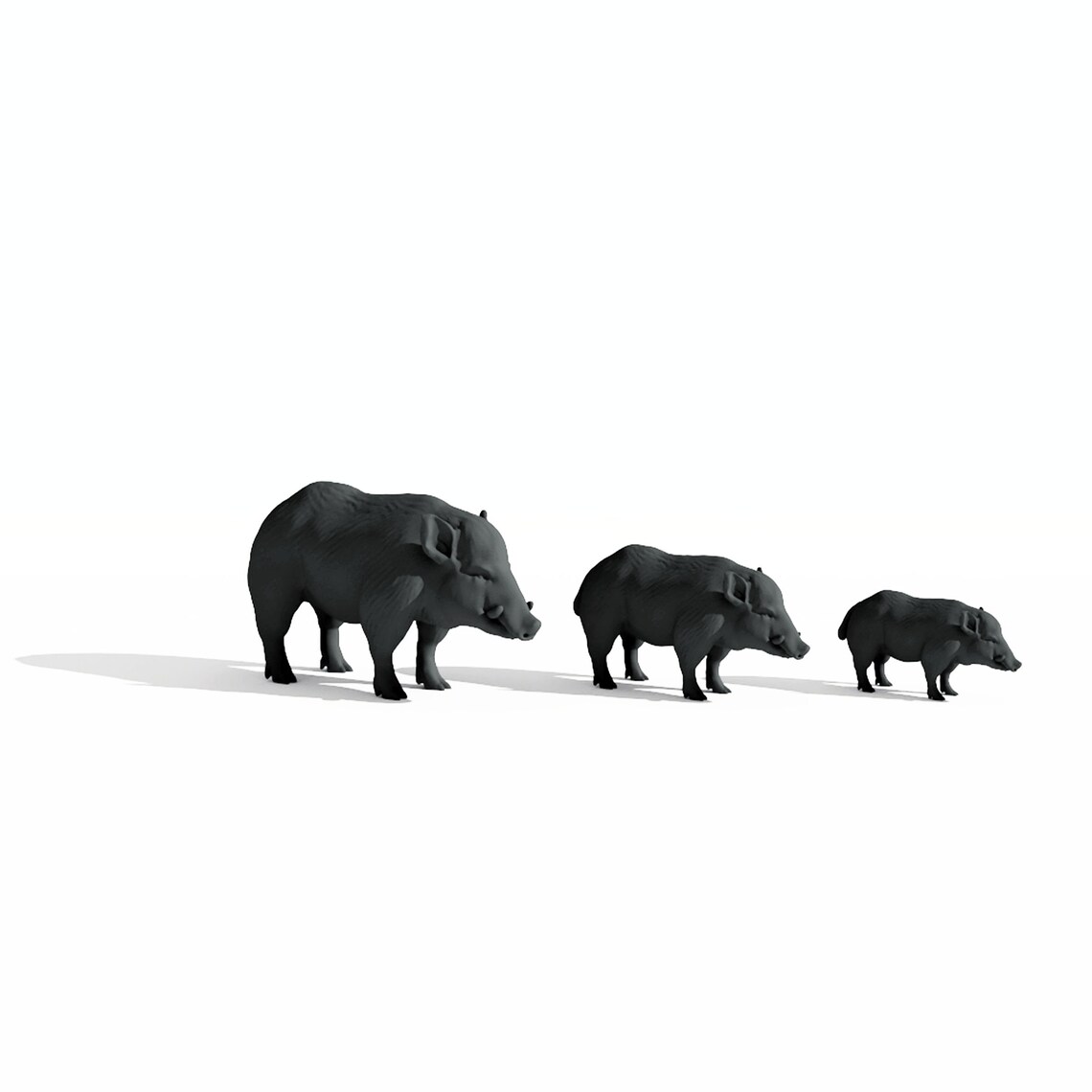 Wild Boar Model, Miniature Wild Boar, Wild Boar Model Houses, Railway ...