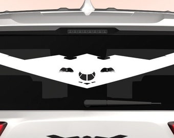 Adesivo B-2 Spirit / Fustellato / Disponibili in diverse misure e colori / Personalizza / B2 stealth bomber bombardiere strategico pesante