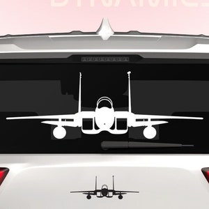 F-15 Eagle Sticker Decal / Die Cut / Many Sizes & Colors Available / Personalize / f15 fighter aircraft