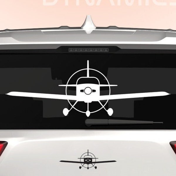RV-7A Sticker Decal / Die Cut / Many Sizes & Colors Available / Personalize / rv-7 rv7 rv7a airplane kit homebuilt single engine