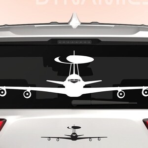 E-3 Sentry AWACS Sticker Decal / Die Cut / Many Sizes & Colors Available / Personalize / e3 early warning aircraft v1