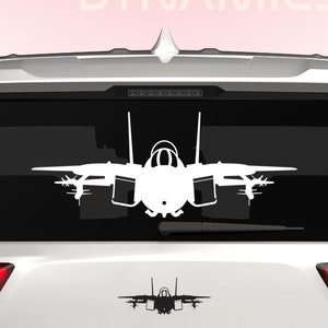 F-14 Tomcat Sticker Decal / Die Cut / Many Sizes & Colors Available / Personalize / f14 fighter aircraft