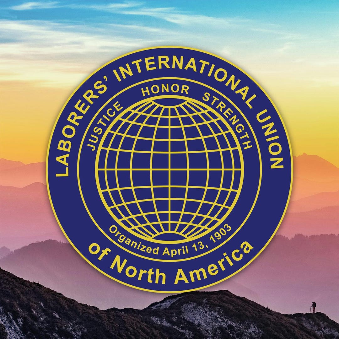 Laborers Union Sticker Decal / Die Cut / Many Sizes / Weatherproof ...