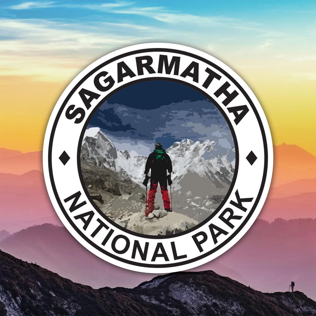 Sagarmatha National Park Sticker Decal / Die Cut / Many Sizes ...