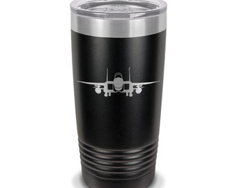 F-15E Strike Eagle Tumbler / 20 or 30 oz / Choose Color / Polar Camel / Double Walled Vacuum Insulated / f15 f15e strike fighter / DD-0071