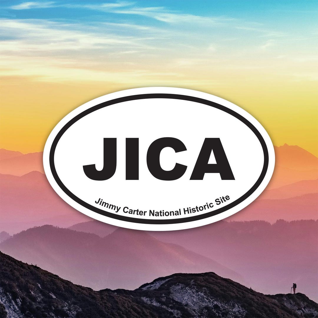 JICA Jimmy Carter National Historic Site Sticker Decal / Die Cut / Many ...