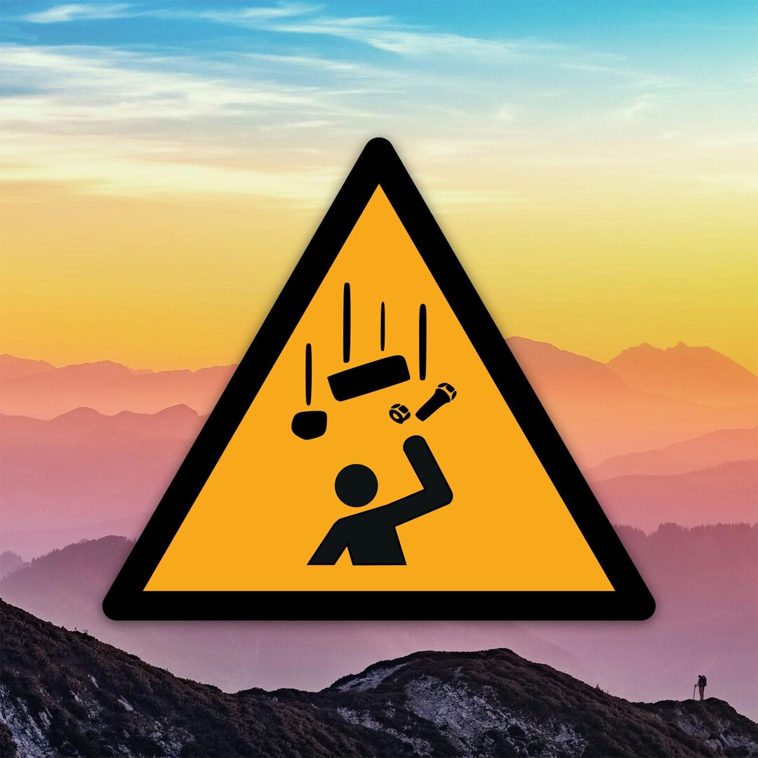 W035 - Falling Parts Sticker Decal / Die Cut / Many Sizes ...
