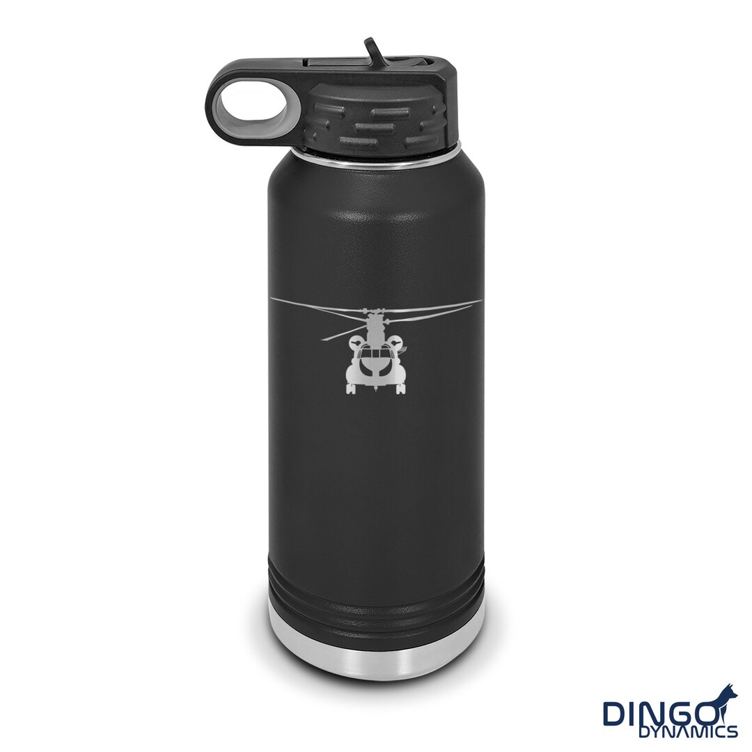 CH47 Chinook Water Bottle 32 Oz / Laser Engraved / Polar Etsy