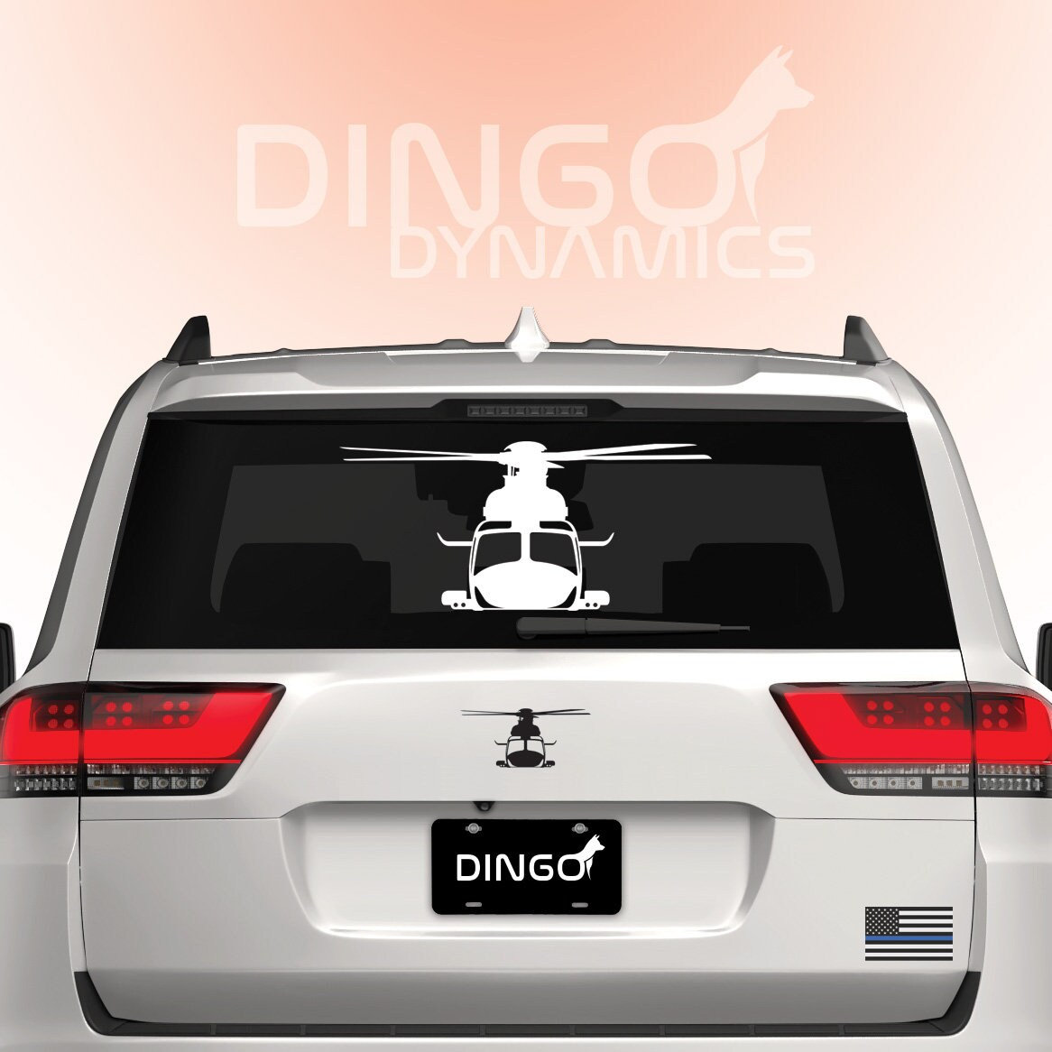 INDIGOS UG JDM - Die Cut B-2 Stealth Bomber Decal Military