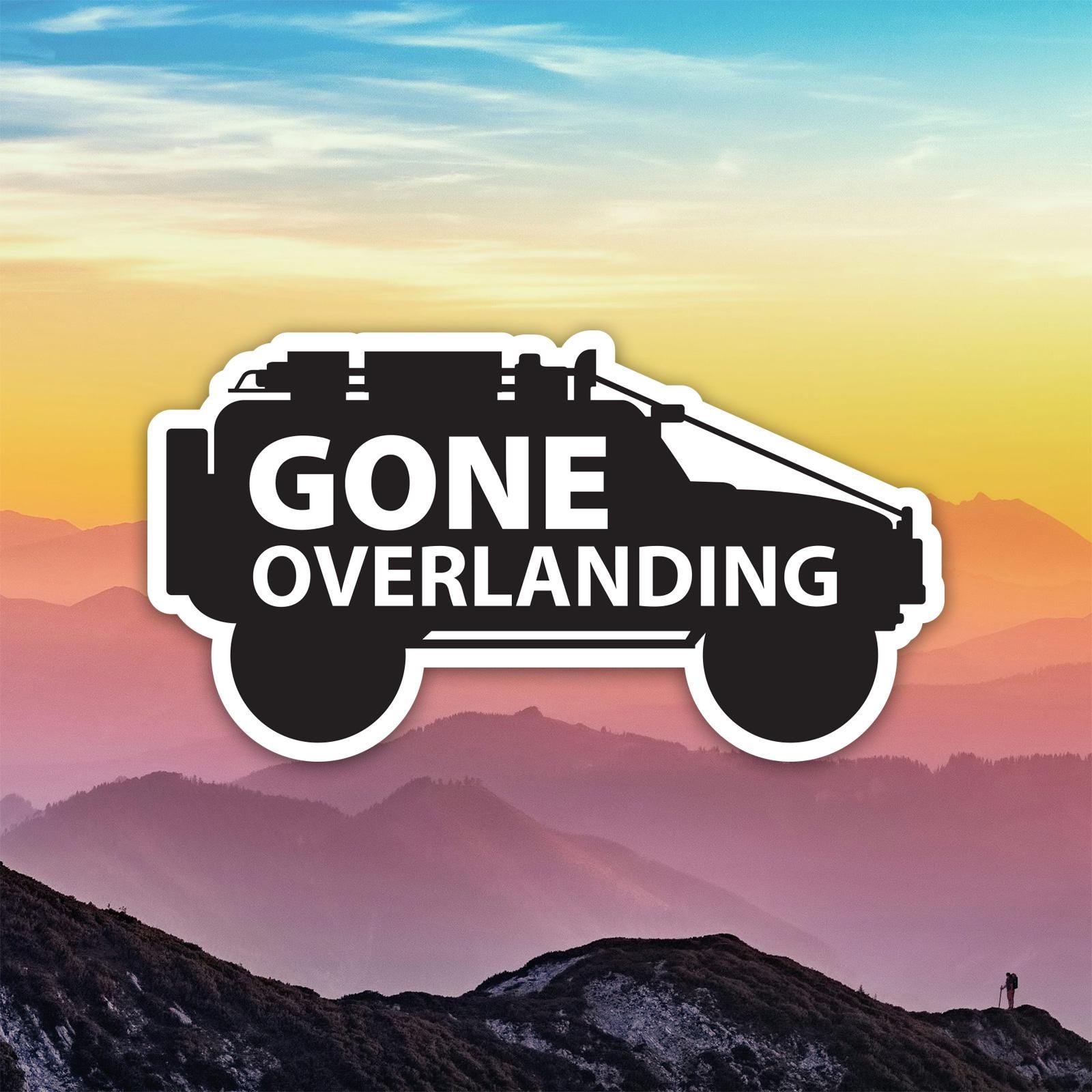 Over Land バナー　非売品 Overland stickers - Etsy 日本