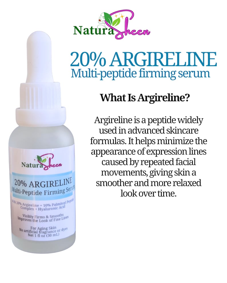 20% Argireline + Multipeptide Firming Serum image 3
