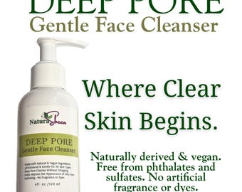 Deep Pore Gentle Face Cleanser (120ml) Where Clear Skin Begins