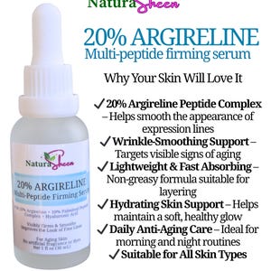 20% Argireline + Multipeptide Firming Serum image 7