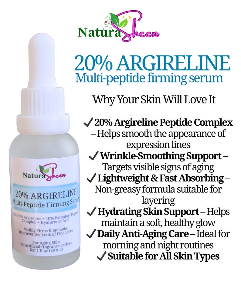 20% Argireline + Multipeptide Firming Serum image 7