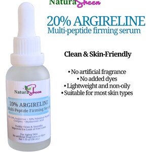 20% Argireline + Multipeptide Firming Serum image 5
