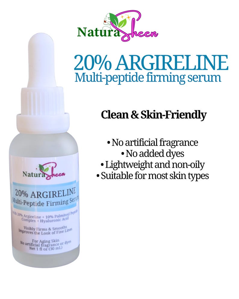 20% Argireline + Multipeptide Firming Serum image 5