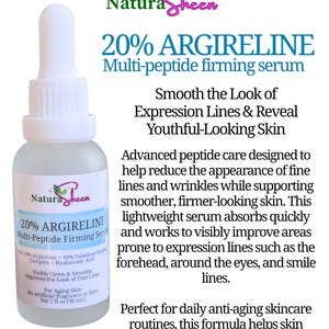 20% Argireline + Multipeptide Firming Serum image 4