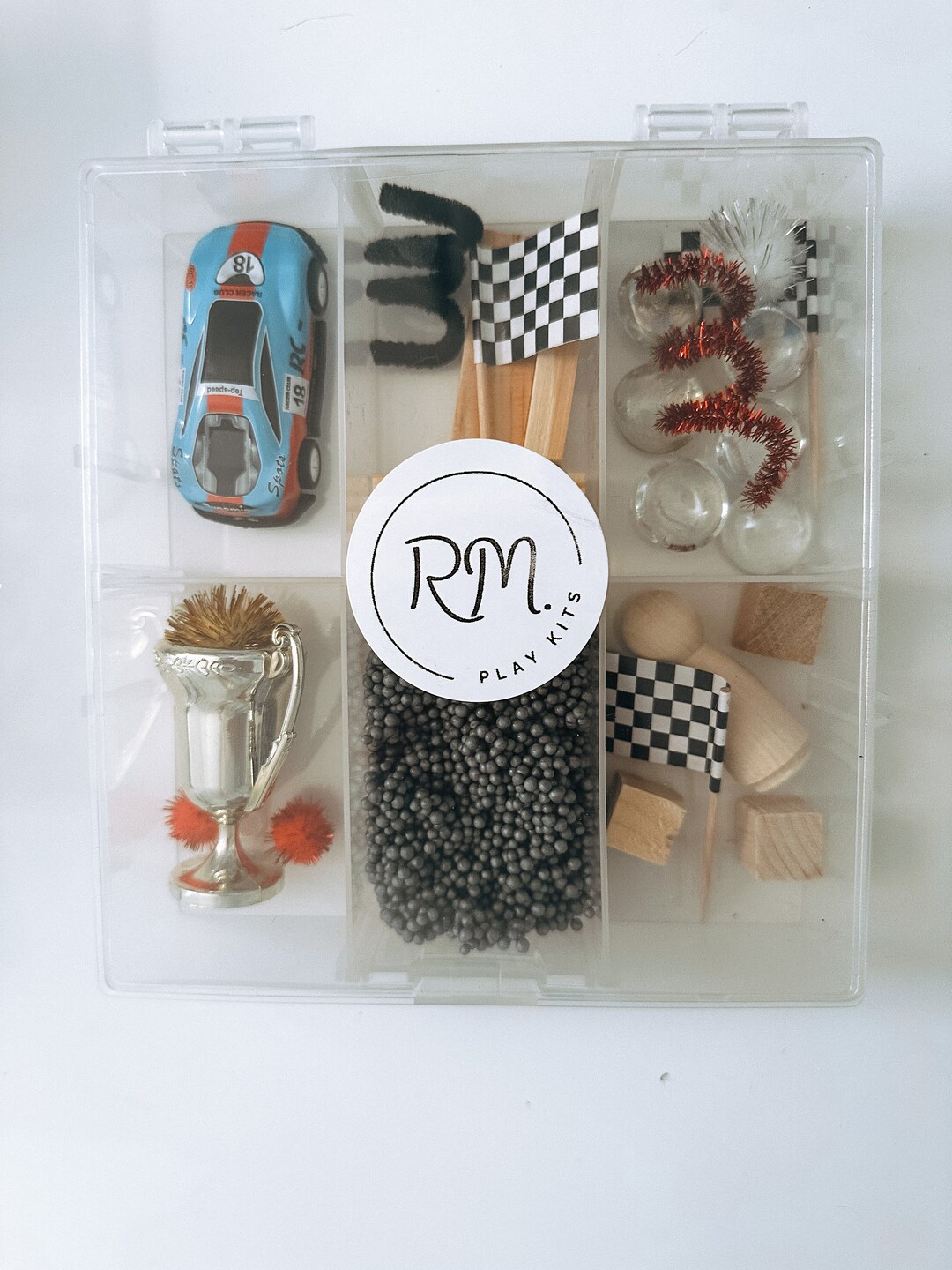 Race Car Sensory Play Kit Race Car Busy Box Race Car Play - Etsy